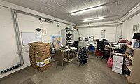 Innenansicht Meisterbüro