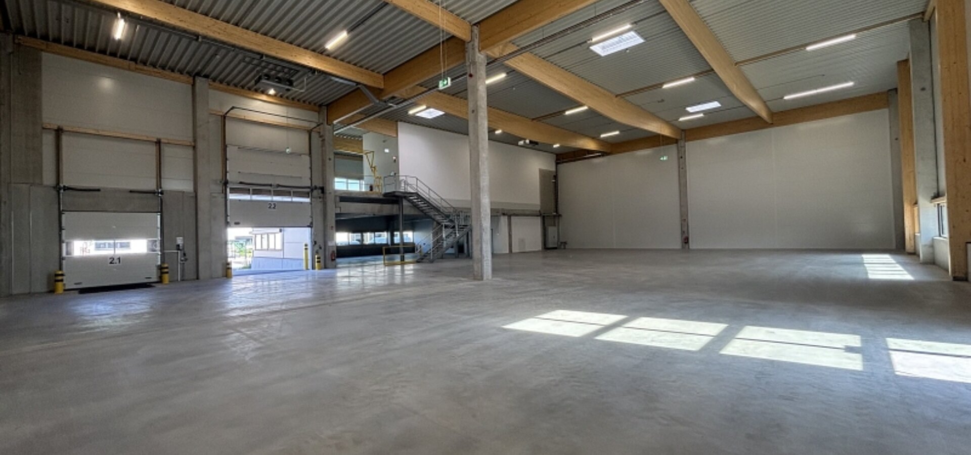 Beispielansicht Hallenfläche