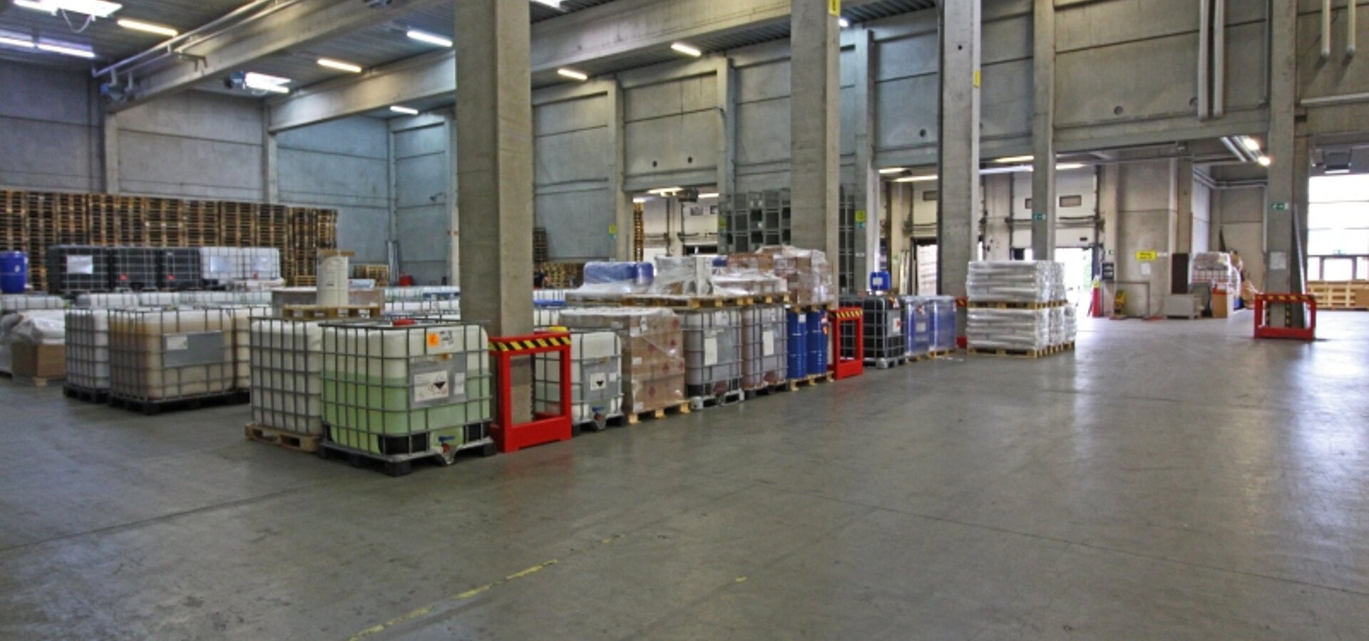 Innenansicht Hallenfläche