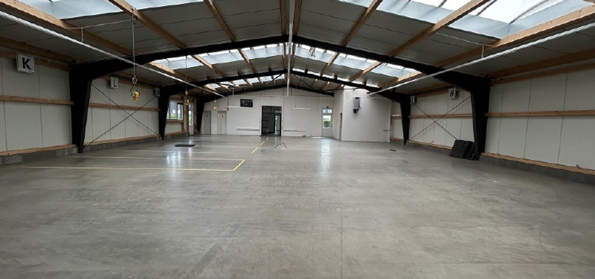 Beispiel Innenansicht Halle