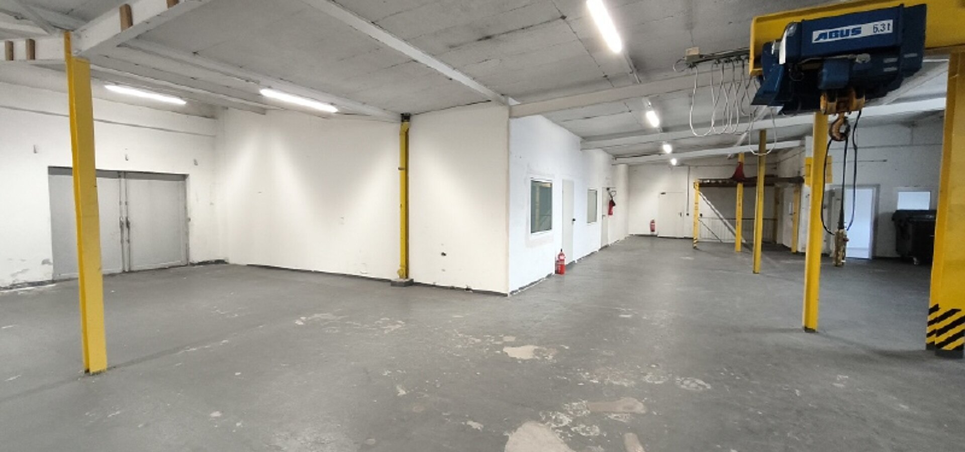 Innenansicht Halle EG