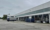Befestigte Rangierfläche