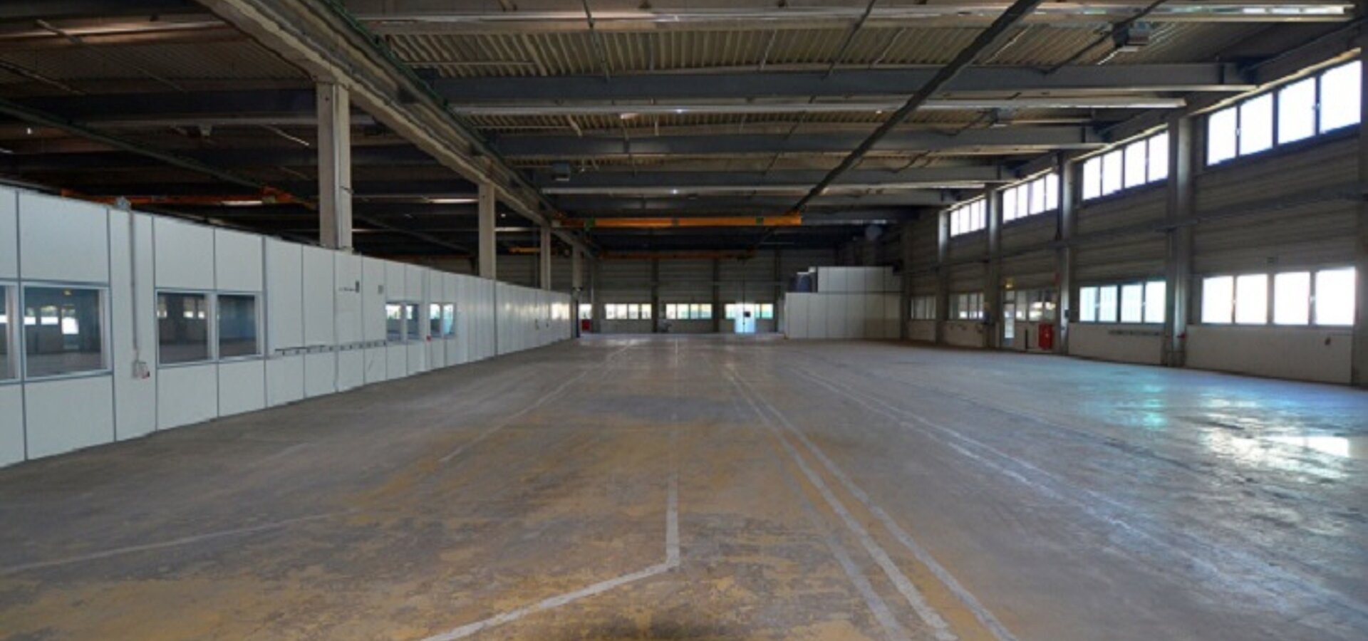 Innenansicht Montagehalle 1