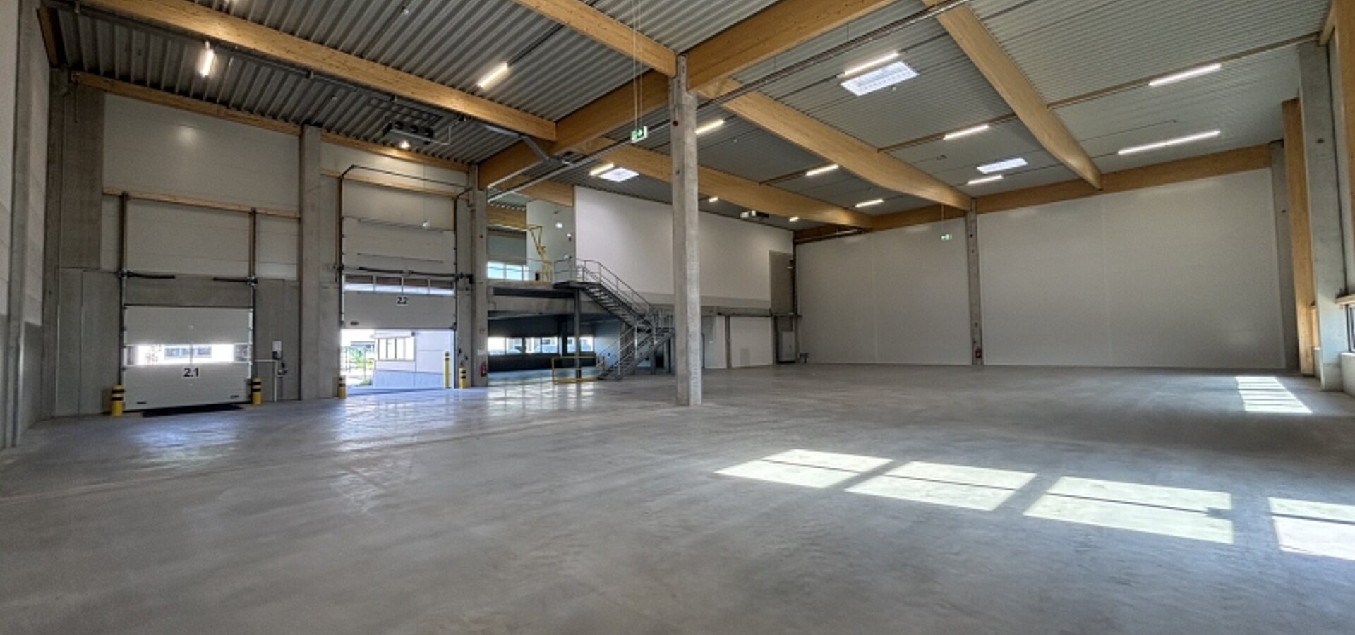 Beispielansicht Hallenfläche