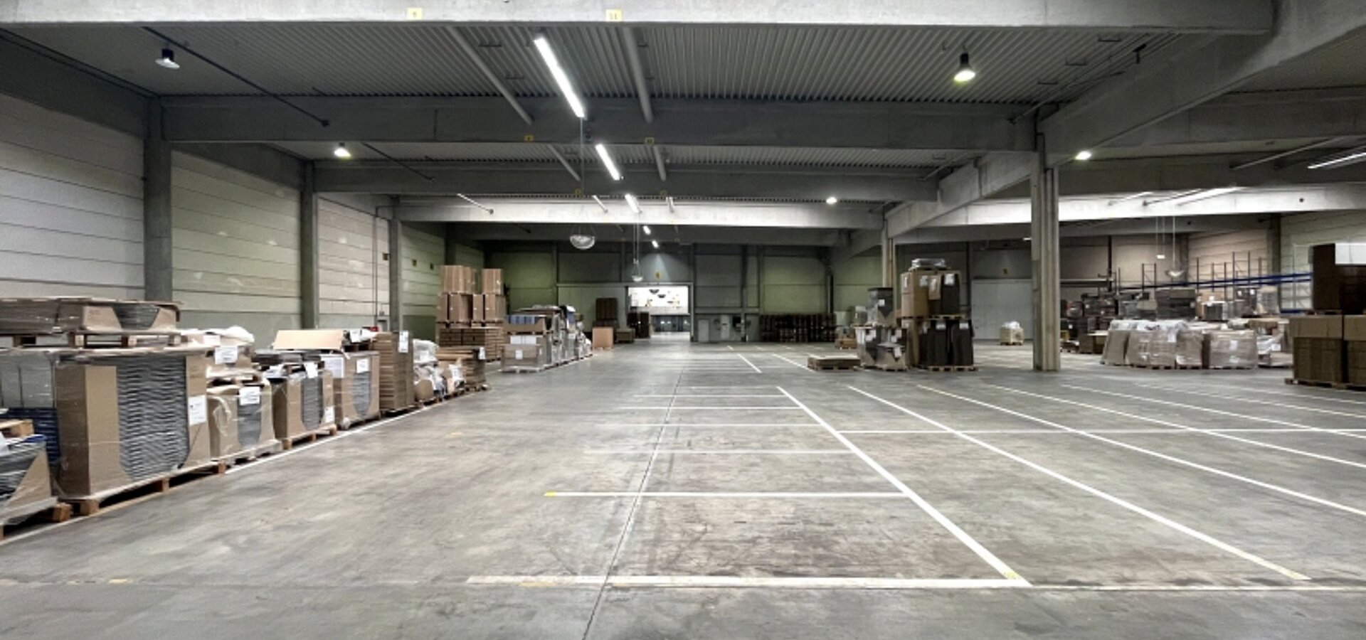 Innenansicht Hallenfläche
