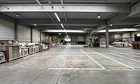 Innenansicht Hallenfläche