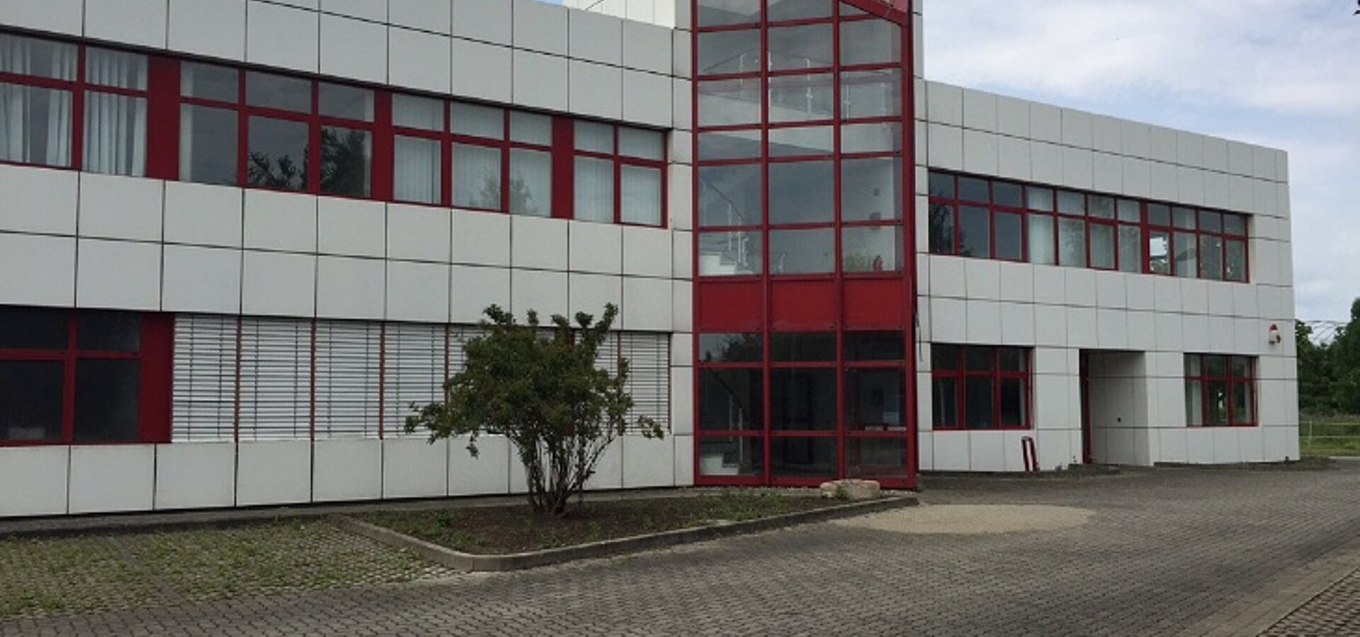 Außenansicht Verwaltungstrakt