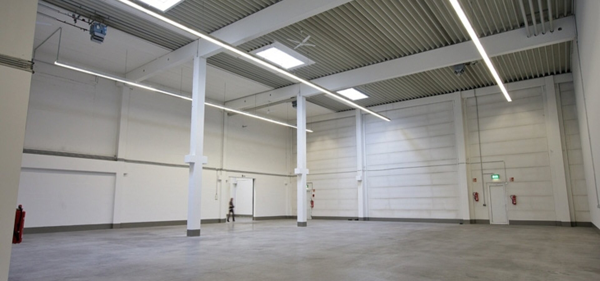 Innenansicht Hallenfläche