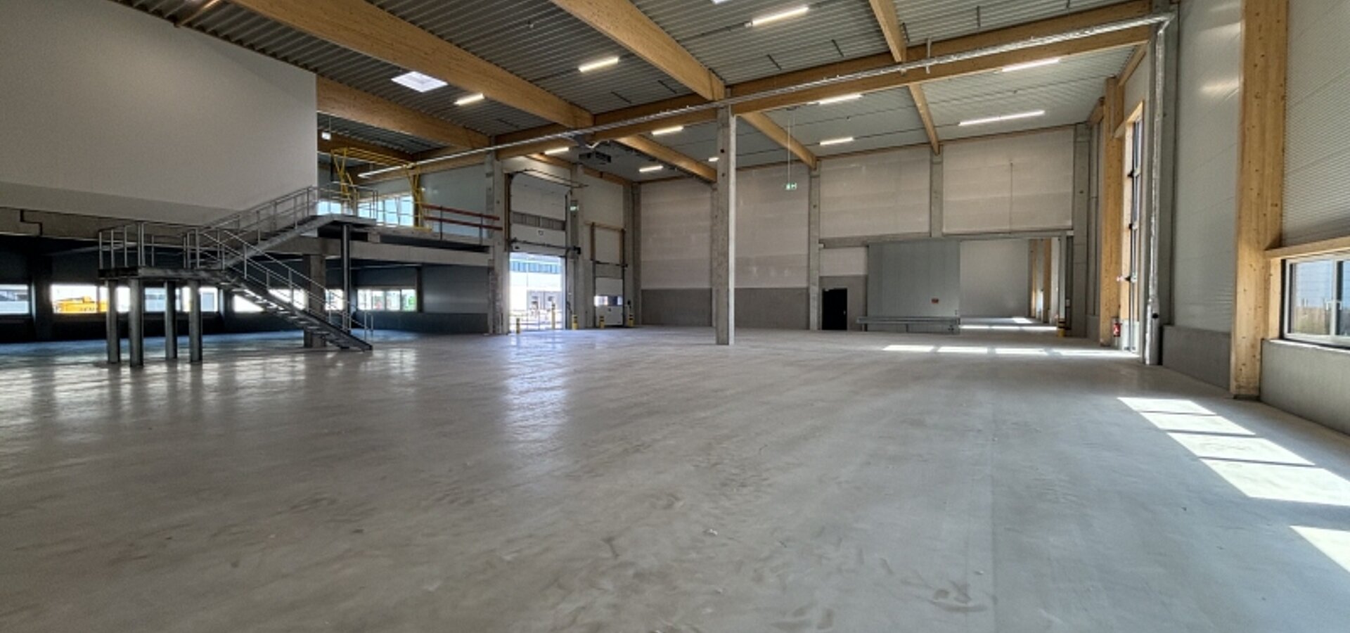 Beispielansicht Hallenfläche