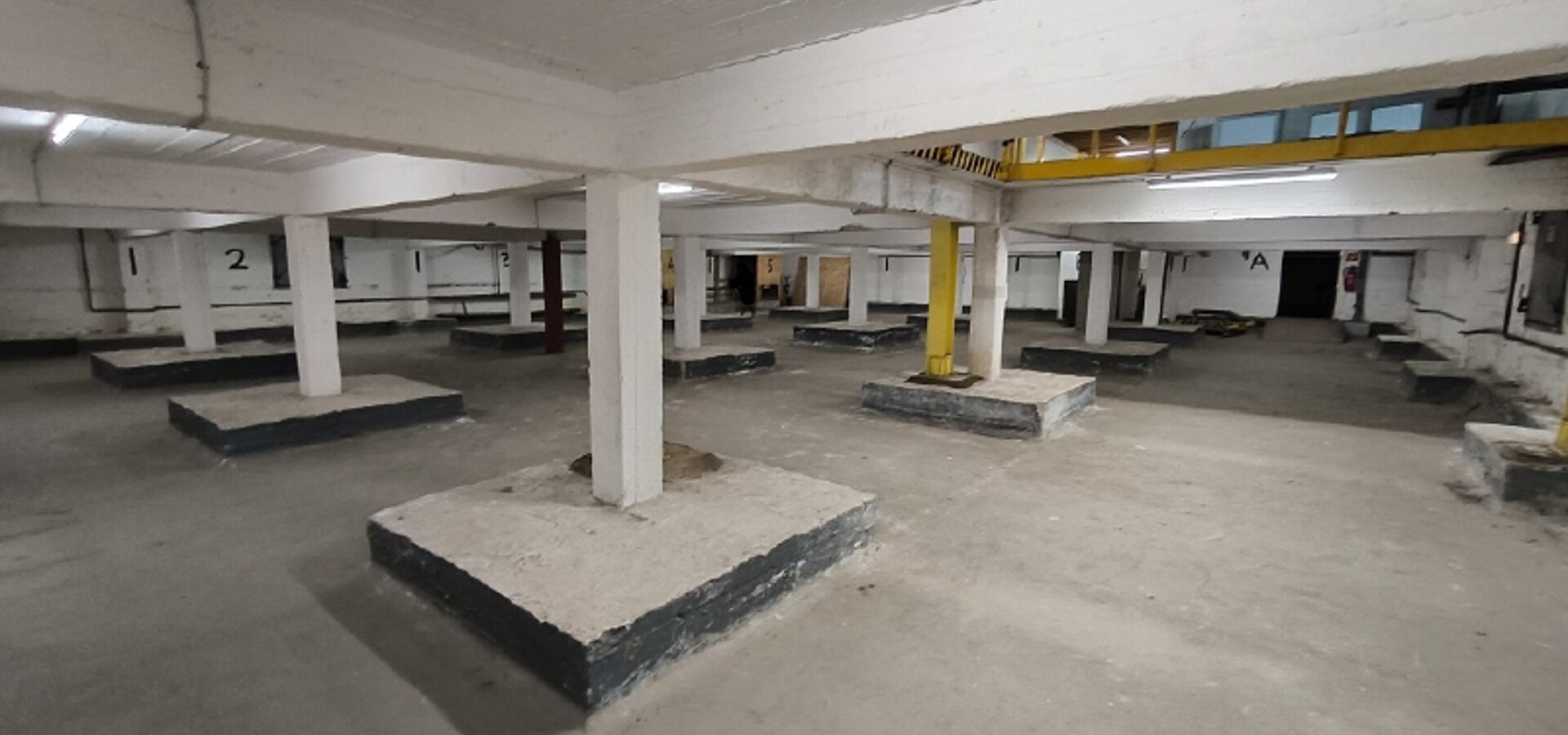 Innenansicht Halle UG