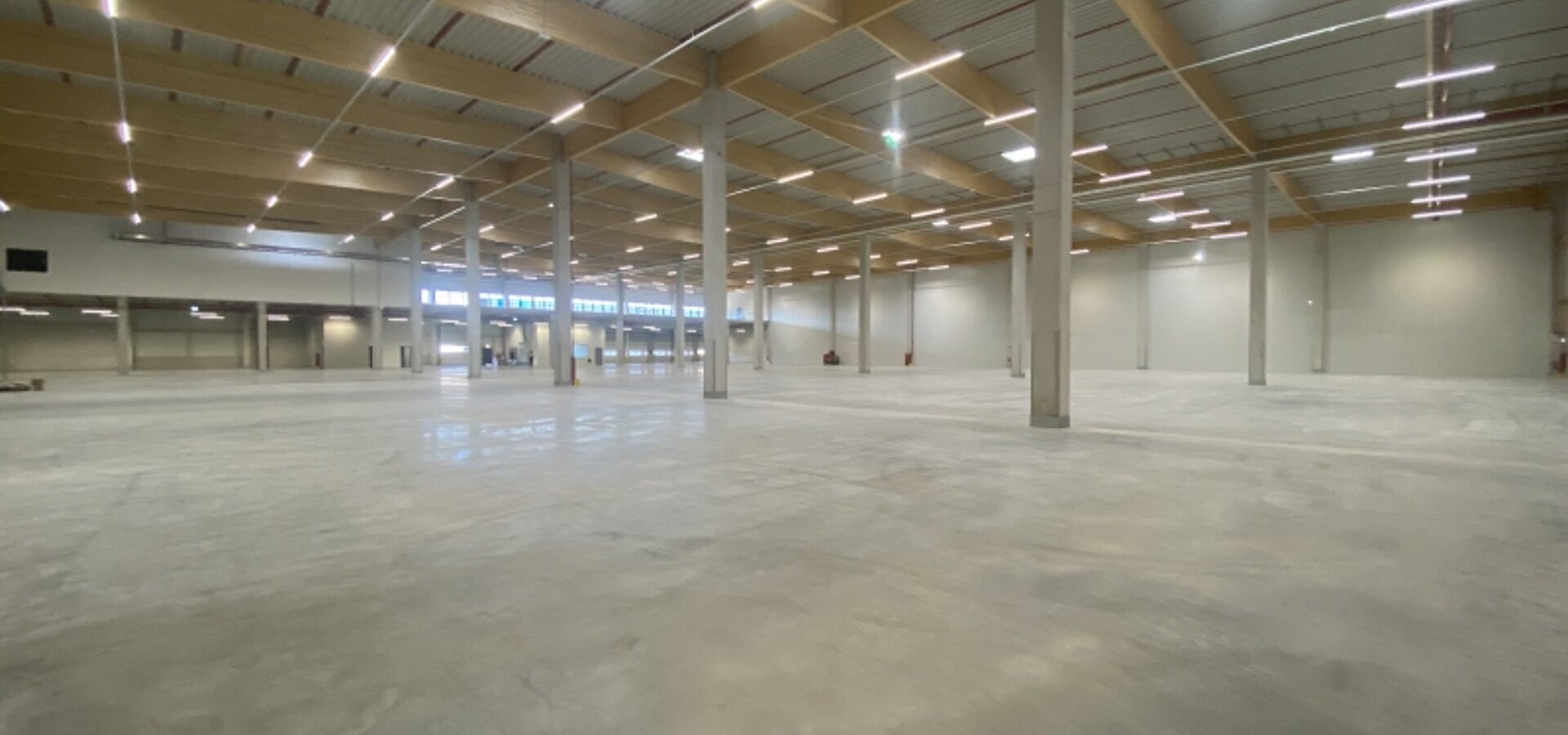 Innenansicht Hallenfl&auml;che