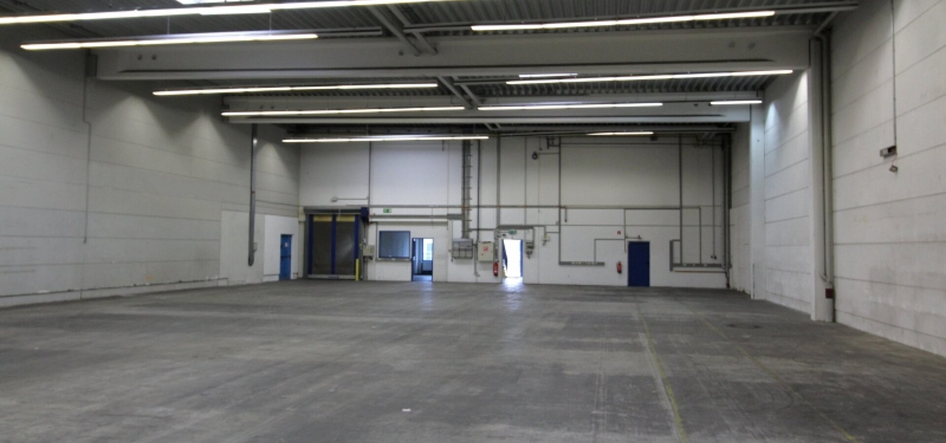 Innenansicht Hallenfläche