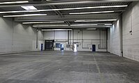 Innenansicht Hallenfläche