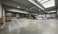 Innenansicht Hallenfläche