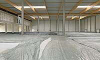 Beispiel Innenansicht Hallenfläche