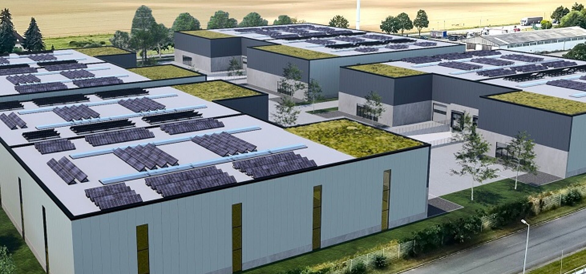 Visualisierung Gewerbepark