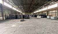 Halle 10 Innenansicht