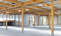 Innenansicht Hallenfläche