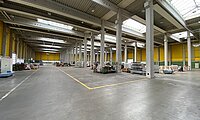 Halle 9 Innenansicht