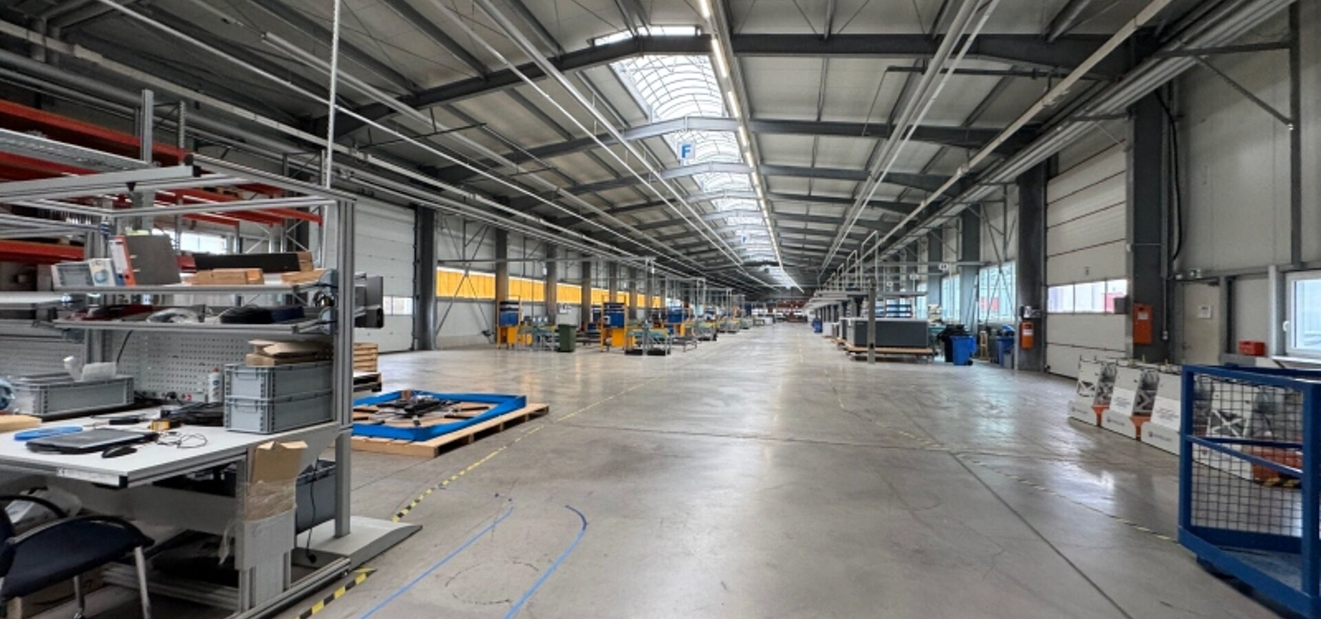 Innenansicht Halle F