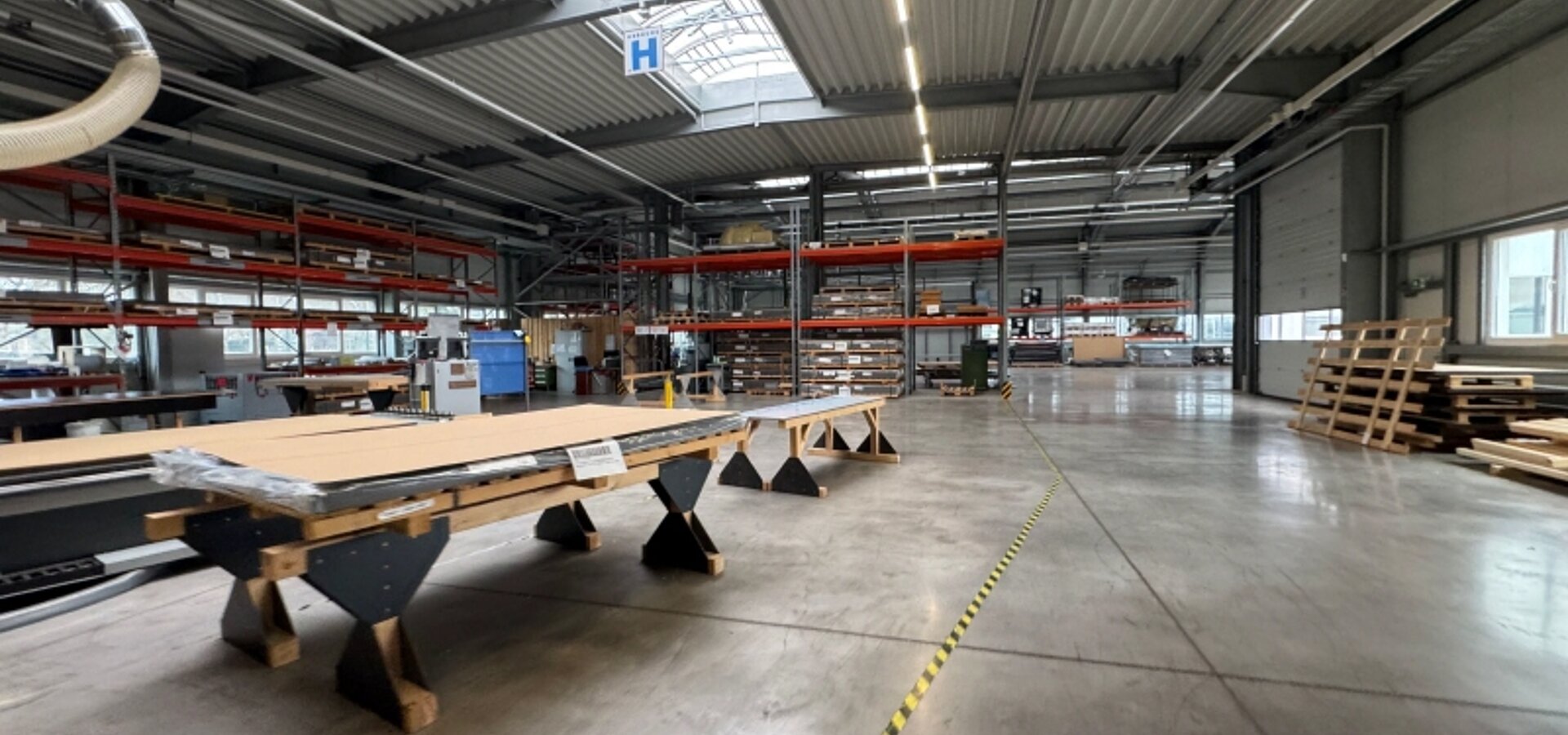 Innenansicht Halle H