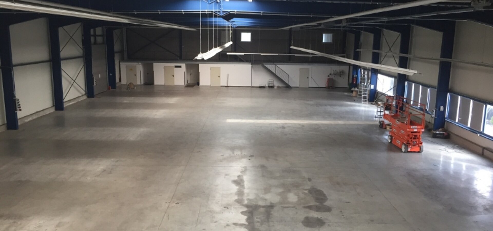 Innenansicht Hallenfläche