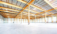 Innenansicht Hallenfläche