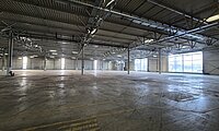 Innenansicht Halle