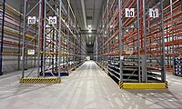 Innenansicht Regalierung