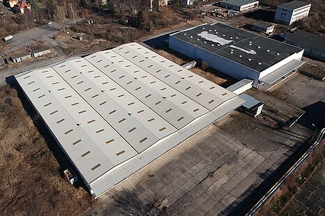 Dresden | ca. 3.300 m&sup2; Kalthalle | Betonrampe mit 12 Toren | Crossdock