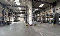 Innenansicht Halle