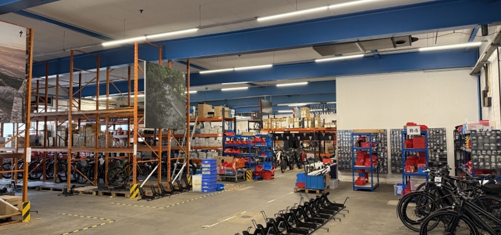 Innenansicht Halle