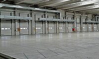 Innenansicht Halle Anlieferung