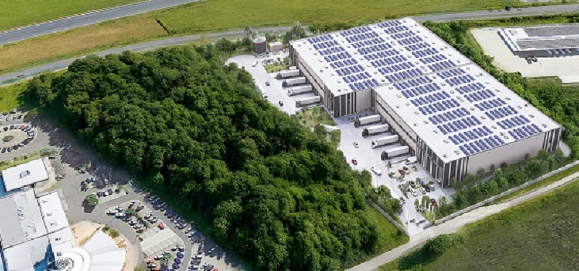 Luftbild Visualisierung