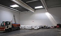 Innenansicht Hallenfläche