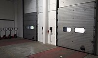 Innenansicht Rampenandienung