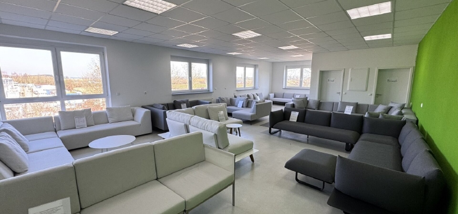 Innenansicht Büro, Showroom
