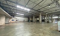 Innenansicht Hallenfläche