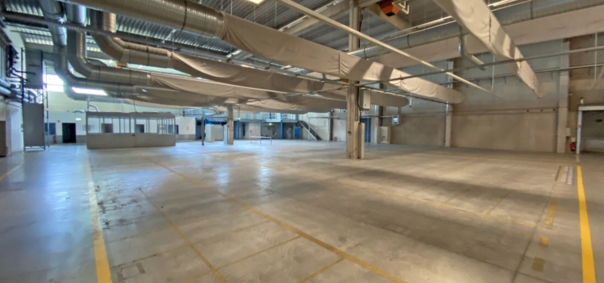 Innenansicht Hallenfläche