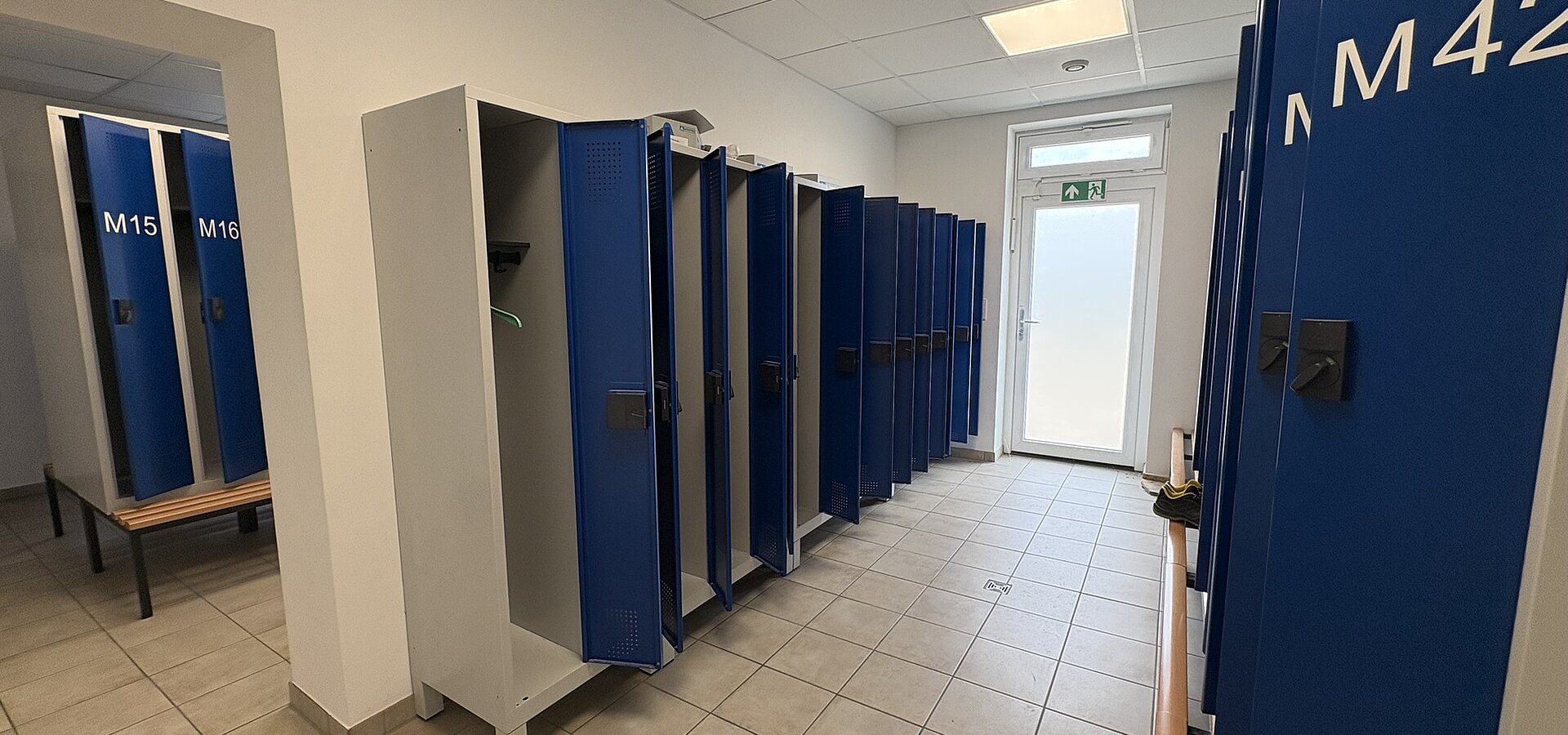 Innenansicht Umkleide