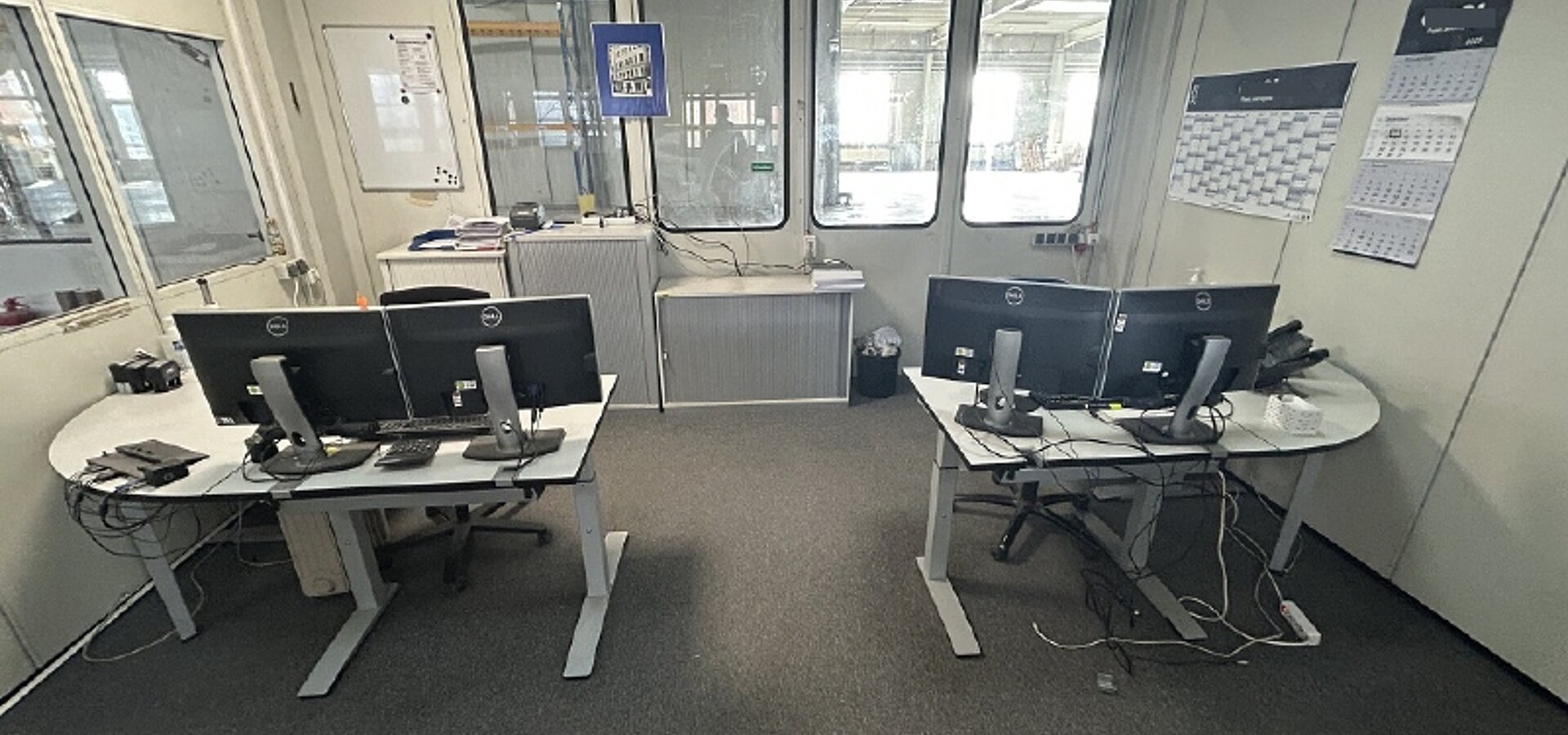 Innenansicht Meisterbüro