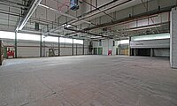 Innenansicht Hallenfl&auml;che
