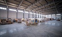 Innenansicht Hallenfläche