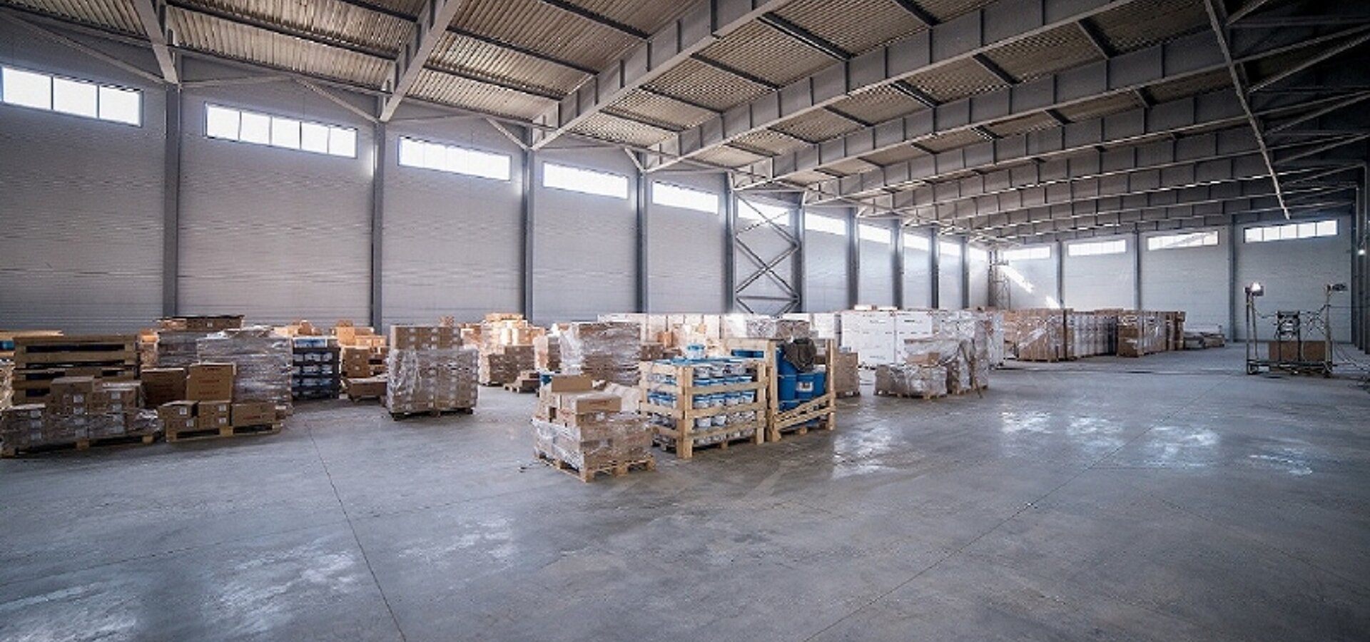 Innenansicht Hallenfläche