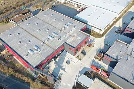 Provisionsfrei - Halle mit Büro an der A10! Provisionsfrei - Halle mit Büro an der A10!
