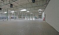Innenansicht Hallenfl&auml;che