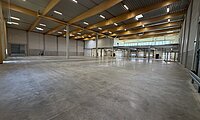 Hallenfläche Innenansicht