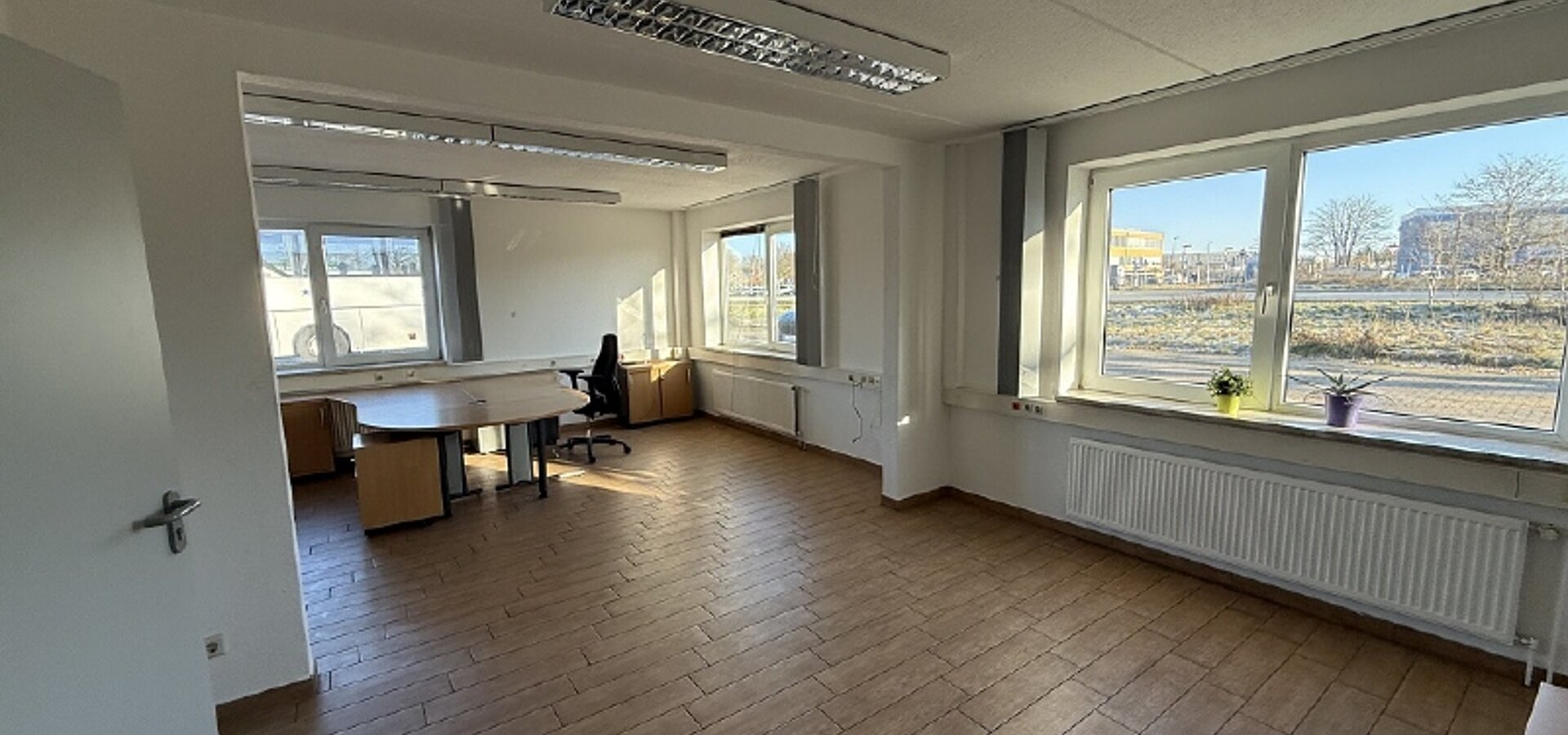 Innenansicht B&uuml;ro EG