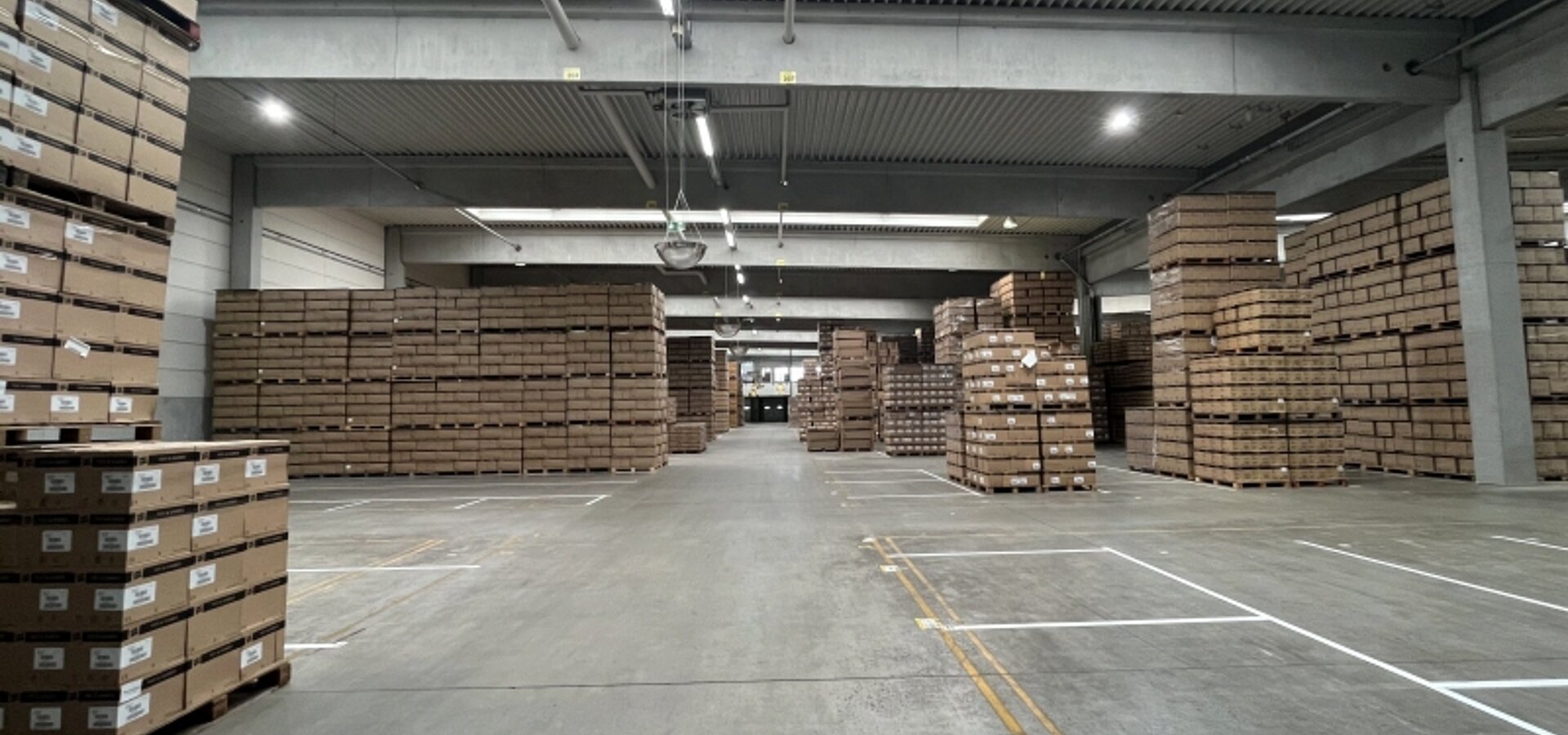 Innenansicht Hallenfläche
