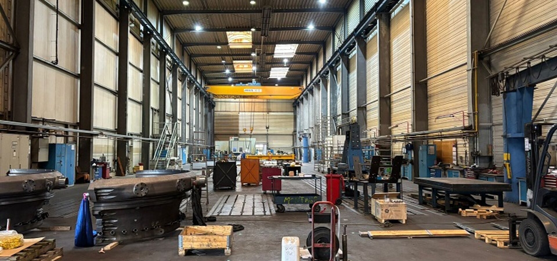 Innenansicht Halle 1